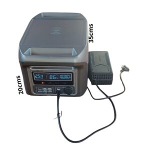 ESTACION DE ENERGIA SOLAR PORTATIL 1200W