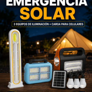 Pack Emergencia Solar