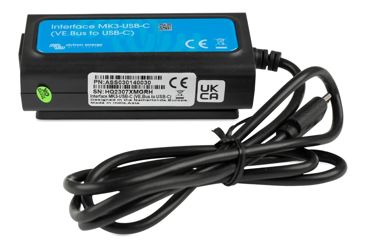Victron Interface MK3-USB-C (VE.Bus to USB-C)