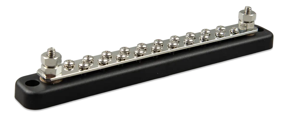 Victron Busbar Victron - 150A 2P con 20 Tornillos + Cubierta – VBB115022020