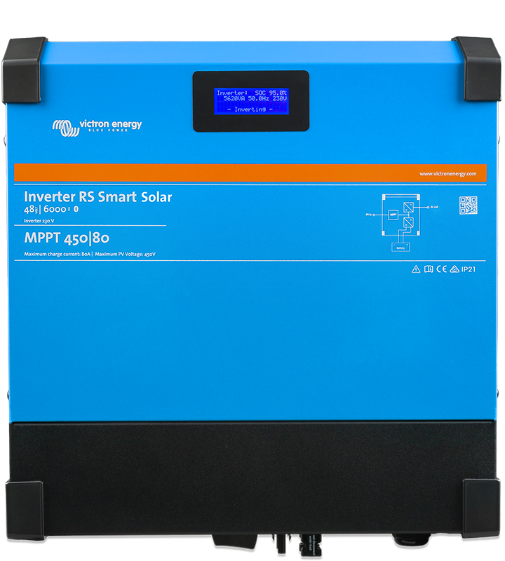 Victron Inversor RS 48V 6000VA 230V Smart Solar, MPPT (NO es inversor/cargador)
