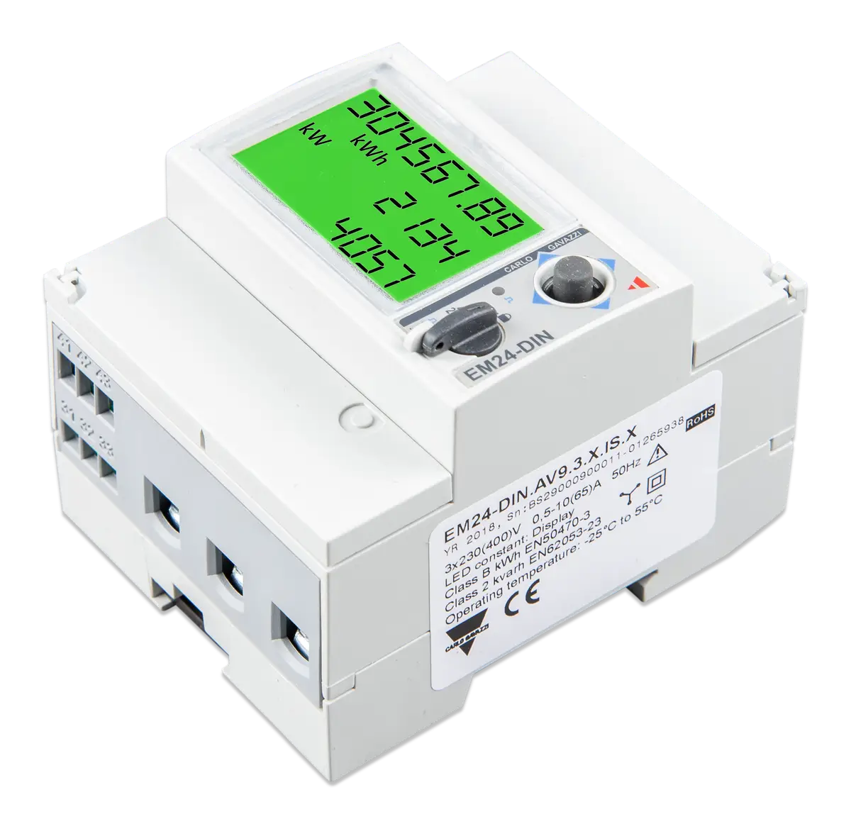 Victron (Carlo Gavazzi) Energy Meter EM24 - 3 phase - max 65A/phase Ethernet